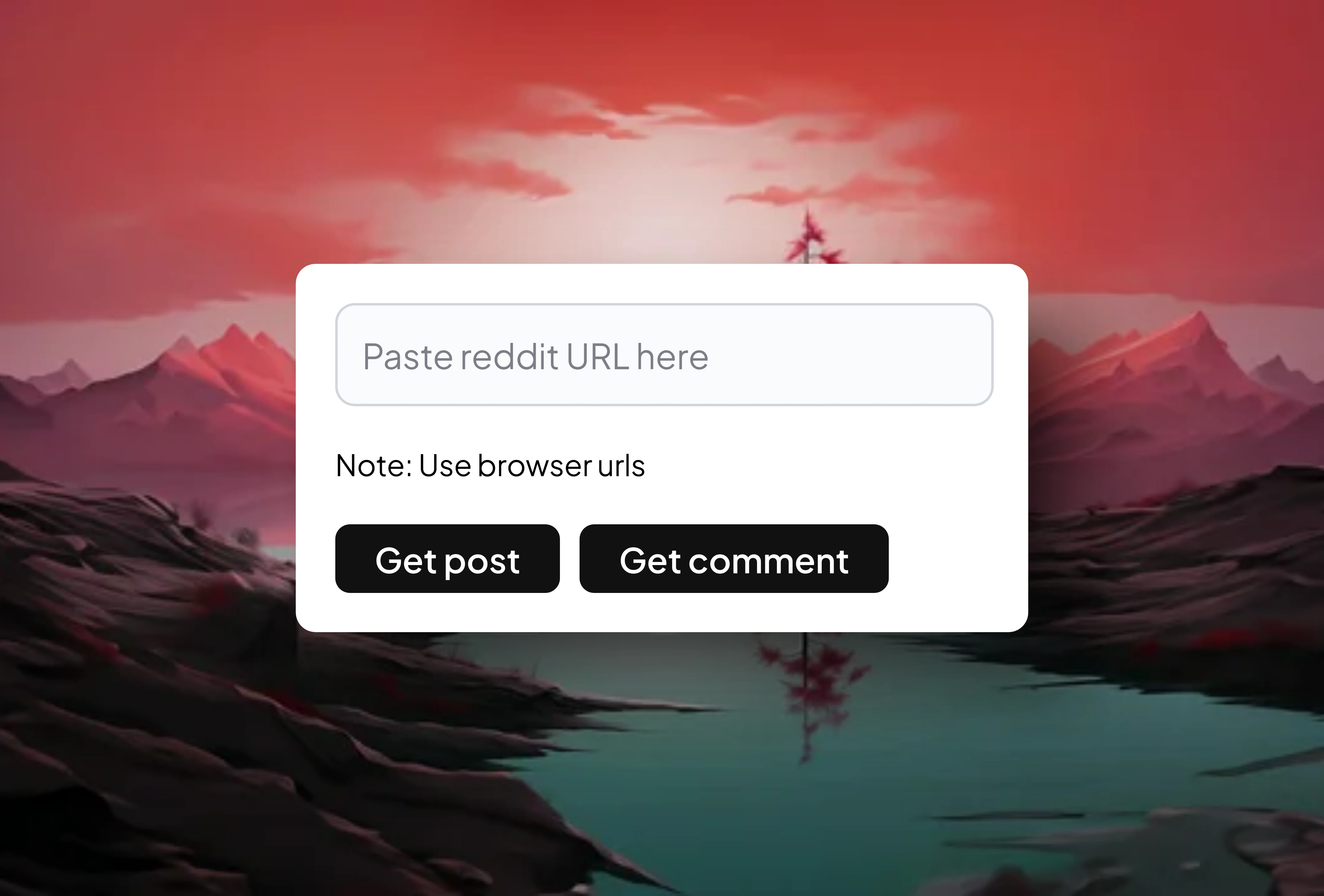 Reddit screenshot